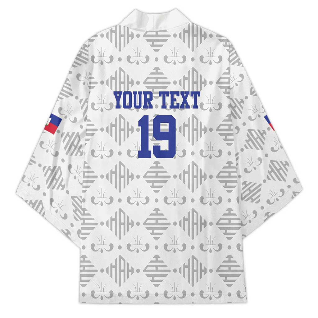 Custom Afro-Haitians Football Kimono National Flag Design