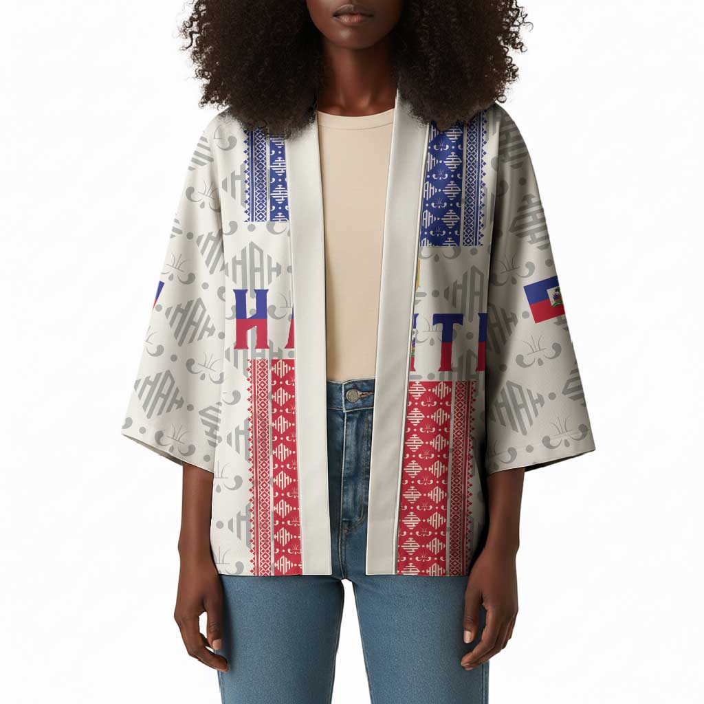 Custom Afro-Haitians Football Kimono National Flag Design