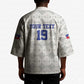 Custom Afro-Haitians Football Kimono National Flag Design
