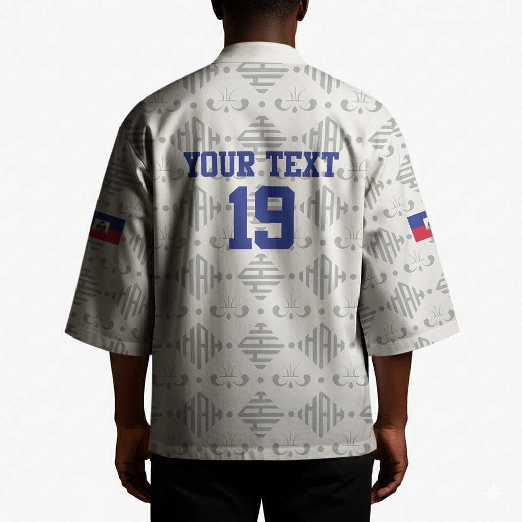 Custom Afro-Haitians Football Kimono National Flag Design