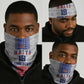 Custom Afro-Haitians Football Neck Gaiter National Flag Design - African Pride