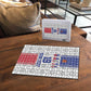 Custom Afro-Haitians Football Puzzle National Flag Design