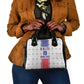 Custom Afro-Haitians Football Shoulder Handbag National Flag Design - African Pride
