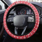 Afro-Haitians Football Steering Wheel Cover National Flag Design - African Pride