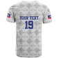 Custom Afro-Haitians Football T shirt National Flag Design LT19