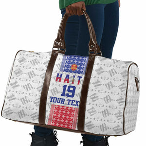 Custom Afro-Haitians Football Travel Bag National Flag Design