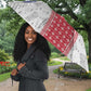 Custom Afro-Haitians Football Umbrella National Flag Design