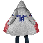 Custom Afro-Haitians Football Cloak Paisley Flag Pattern Design