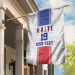 Custom Afro-Haitians Football Garden Flag Paisley Flag Pattern Design - African Pride