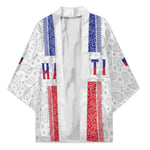 Custom Afro-Haitians Football Kimono Paisley Flag Pattern Design