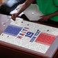 Custom Afro-Haitians Football Puzzle Paisley Flag Pattern Design