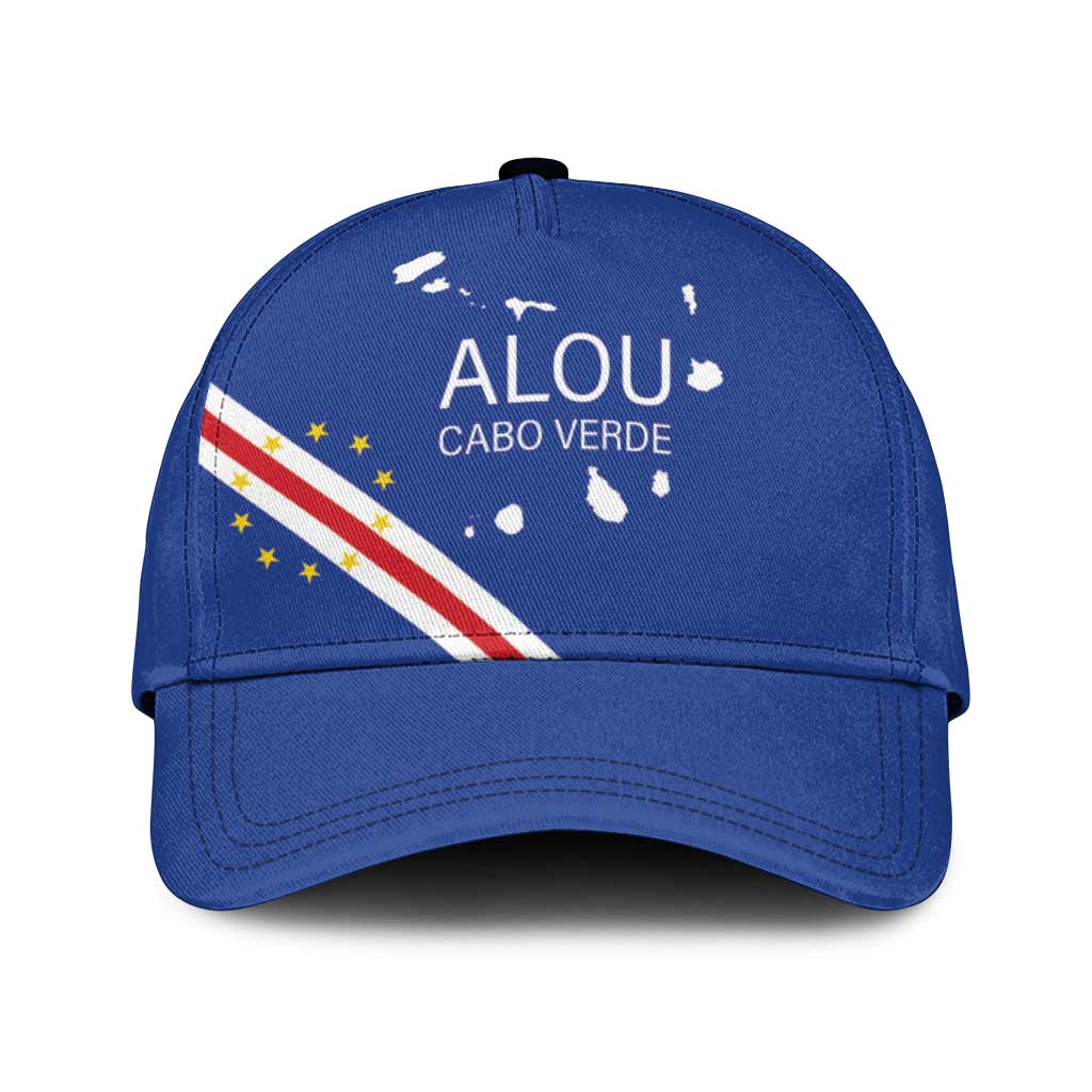 Alou Cabo Verde Football Classic Cap Island Map Flag Pride