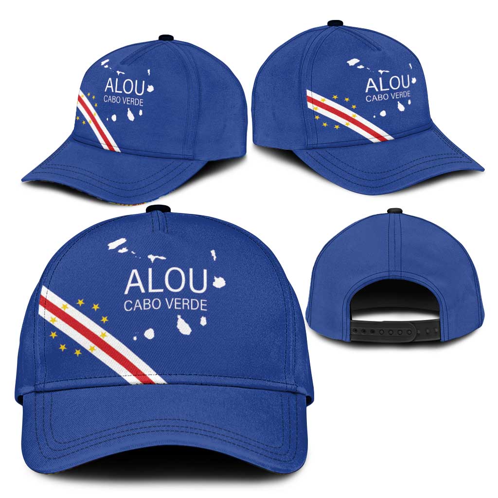 Alou Cabo Verde Football Classic Cap Island Map Flag Pride
