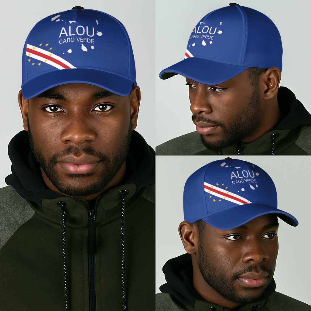 Alou Cabo Verde Football Classic Cap Island Map Flag Pride