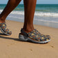 Mali Mud Cloth Village Legacy Clogs Shoes African Tribal Pattern - African Pride