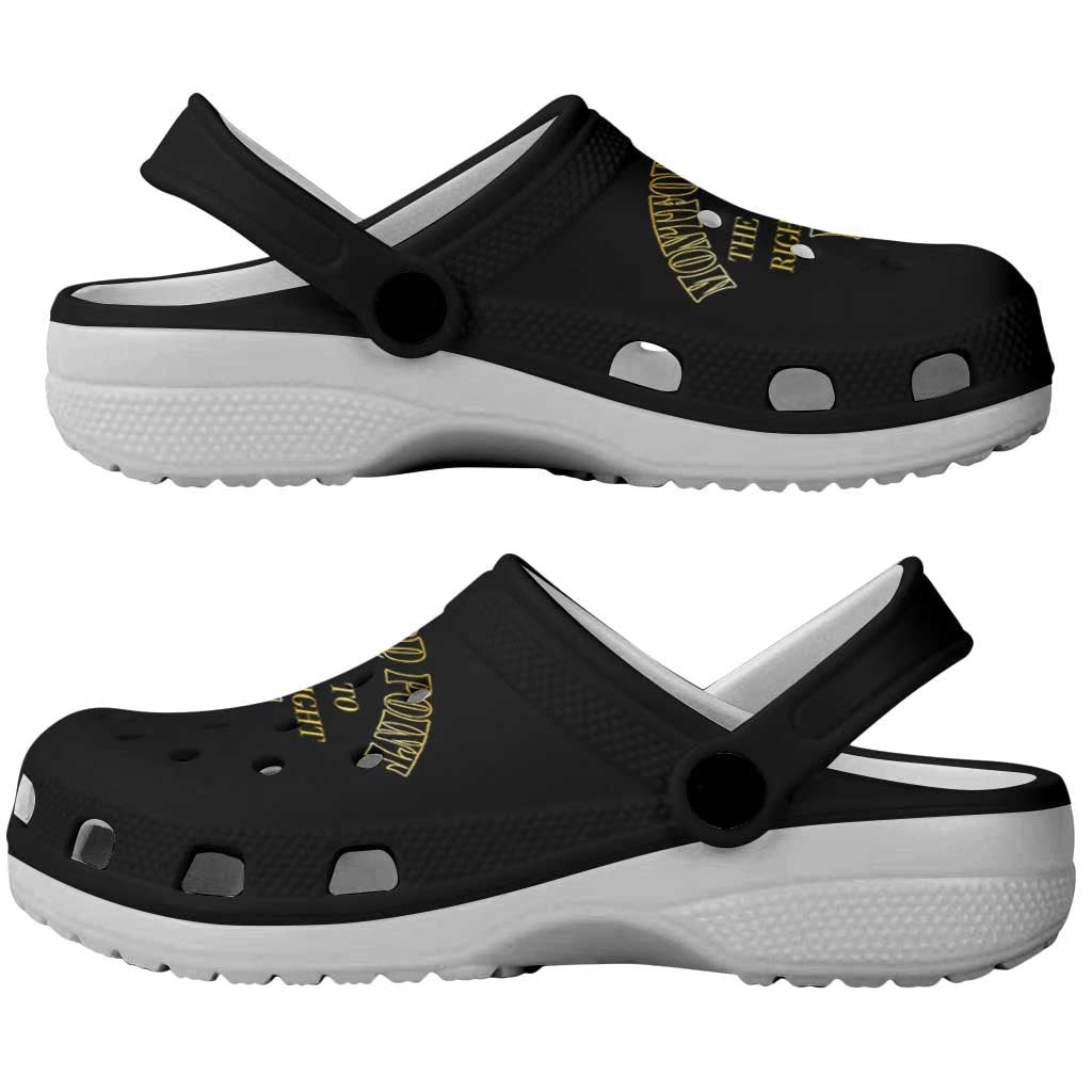 Montford Point Marines Clogs Shoes African American Heroes Black - African Pride