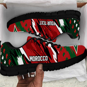 Morocco World Football 2026 Personalized Sneakers African Pride Never Dies
