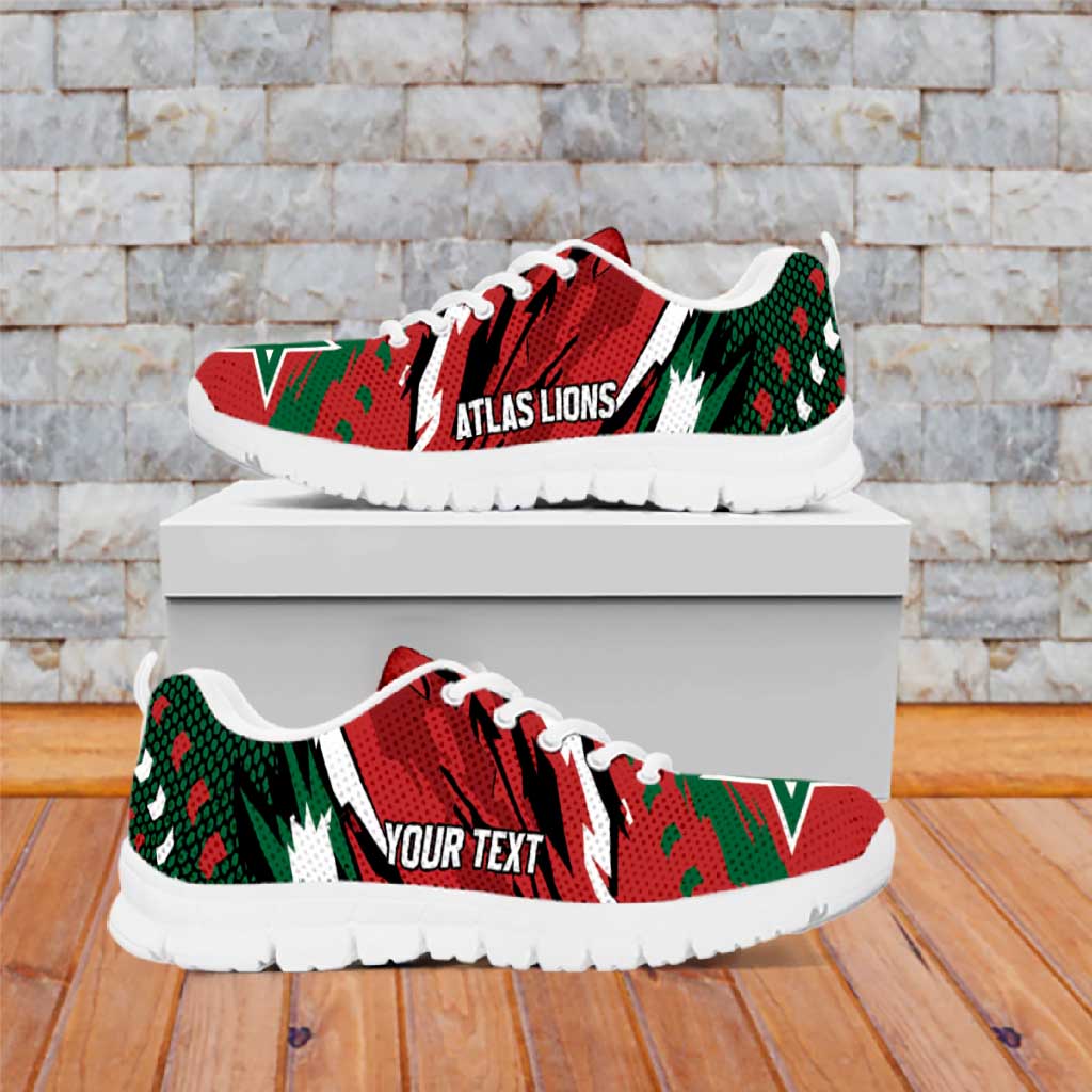Morocco World Football 2026 Personalized Sneakers African Pride Never Dies