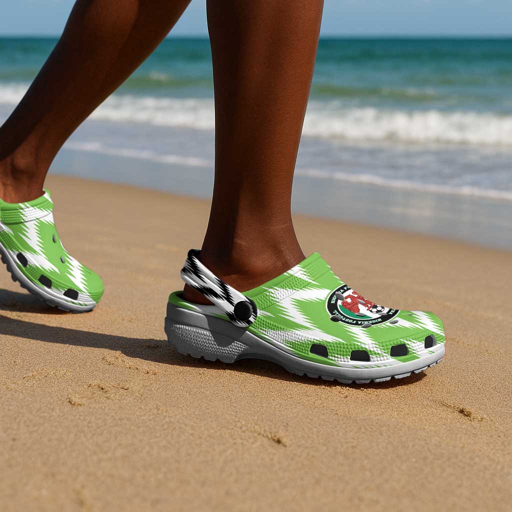 Nigeria Football Clogs Shoes Super Eagles - Let’s Do It Again