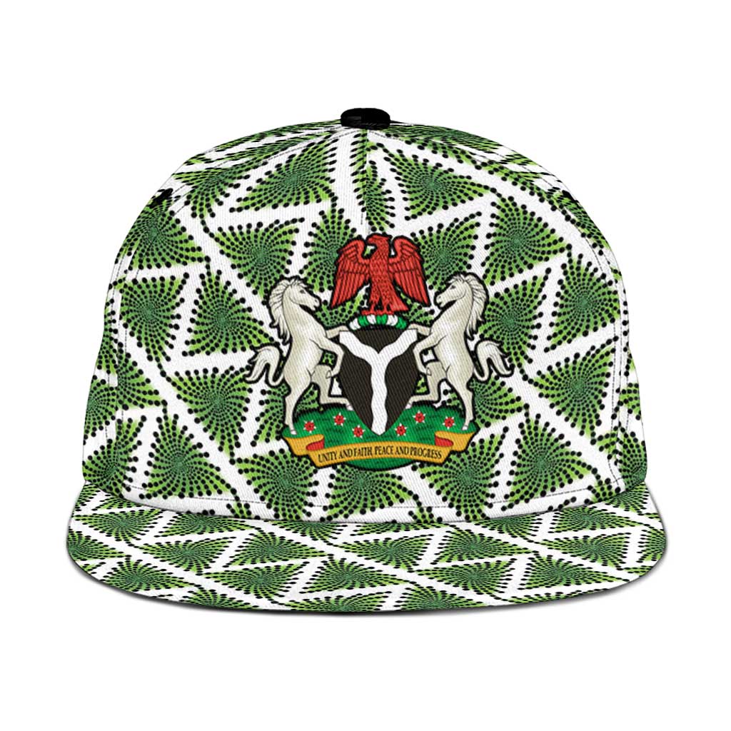 Nigeria Football Snapback Cap Come On Super Eagles - African Pride