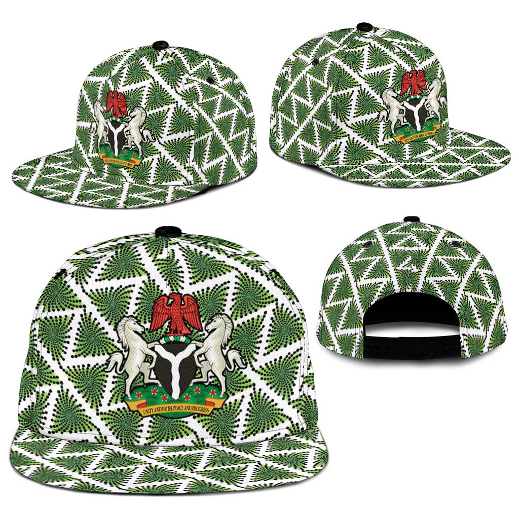 Nigeria Football Snapback Cap Come On Super Eagles - African Pride