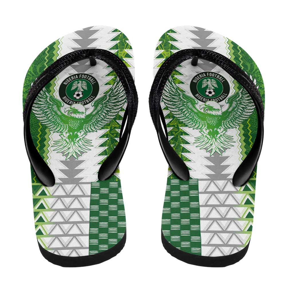 Nigeria National Football Flip Flops Naija Super Eagles - African Pride