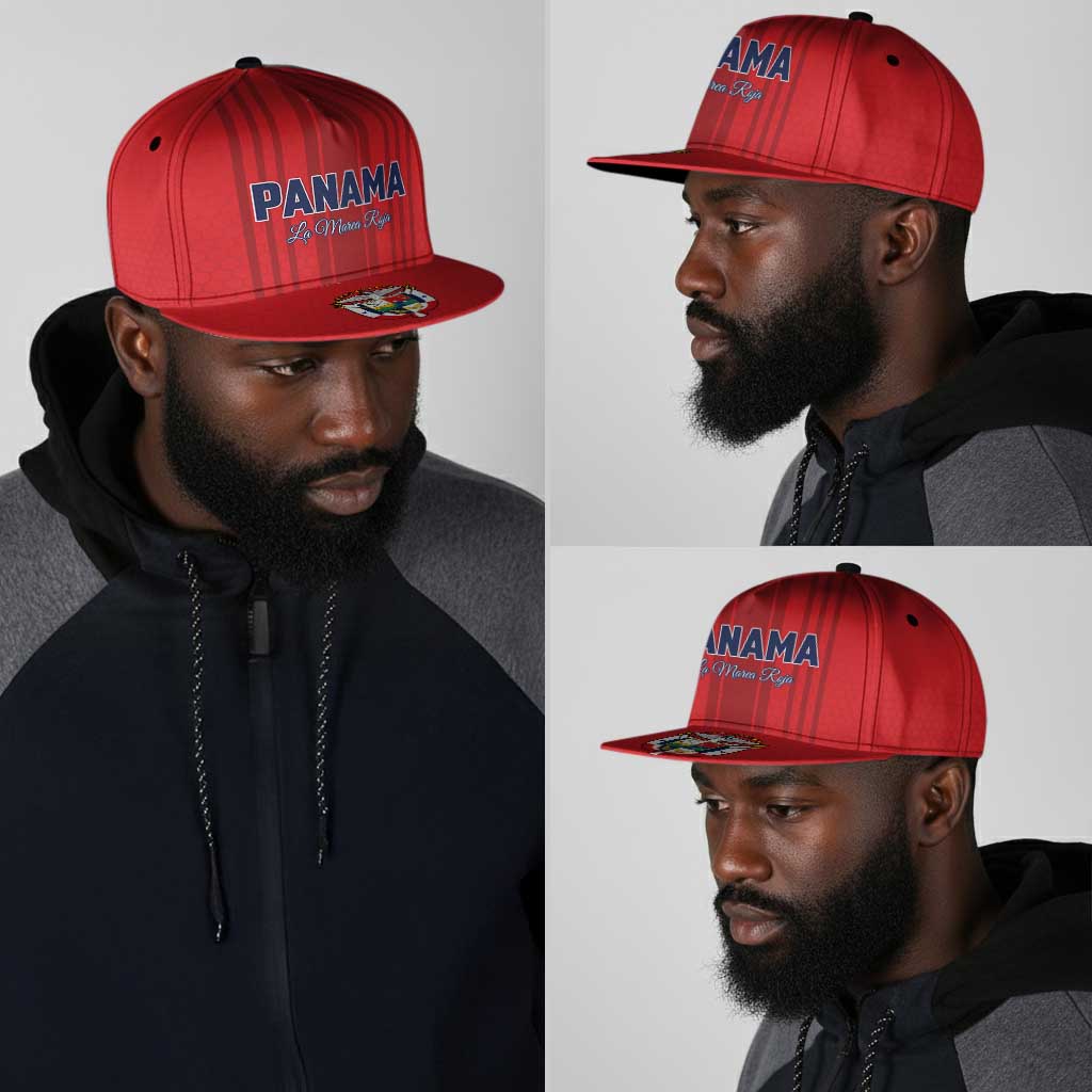 Panama Football 2026 Snapback Cap La Marea Roja Rising