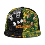 Personalized South Africa vs New Zealand Snapback Cap Rugby se Grootste Wedywering Two Nations One Battle