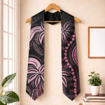 Polynesia Mixed African Dashiki Graduation Stole Afro-pacific Culture - Pink