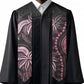 Polynesia Mixed African Dashiki Graduation Stole Afro-pacific Culture - Pink