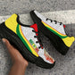 Senegal 2026 Football Chunky Sneakers Go Lions African Pattern Curve Stylized - African Pride
