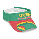 Senegal 2026 Football Sun Visor Cap Go Lions de la Teranga