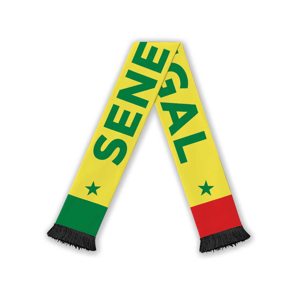 Senegal Football 2026 Soccer Scarf Flag Style