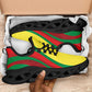 Senegal Football Clunky Sneakers Flag-Inspired Curve Style