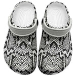 Snake African Skin Animals Pattern Clogs Shoes - African Pride