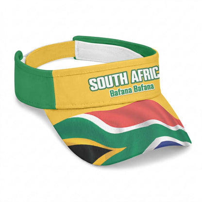South Africa 2026 Soccer Sun Visor Cap Go Bafana Bafana