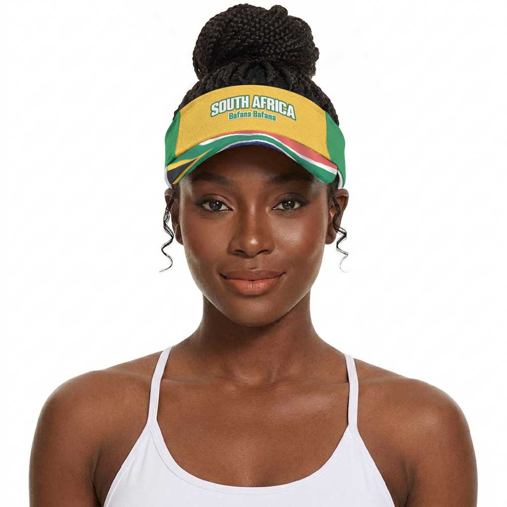 South Africa 2026 Soccer Sun Visor Cap Go Bafana Bafana