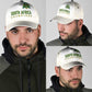 South Africa Cricket Champion Classic Cap Gold Proteas - All White LT7