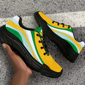 South Africa Football Chunky Sneakers Curve Style