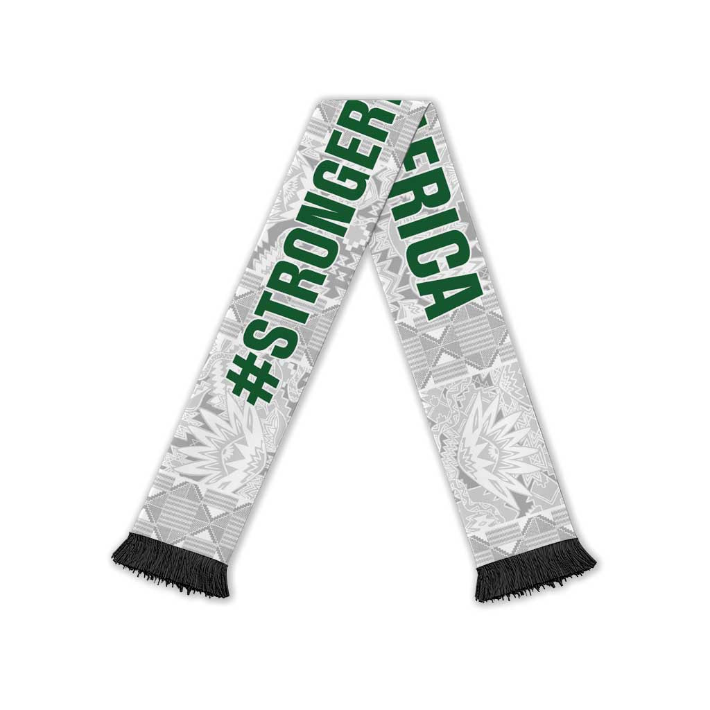 South Africa Indebe Yomhlaba Soccer Scarf Ndebele Art White Edition