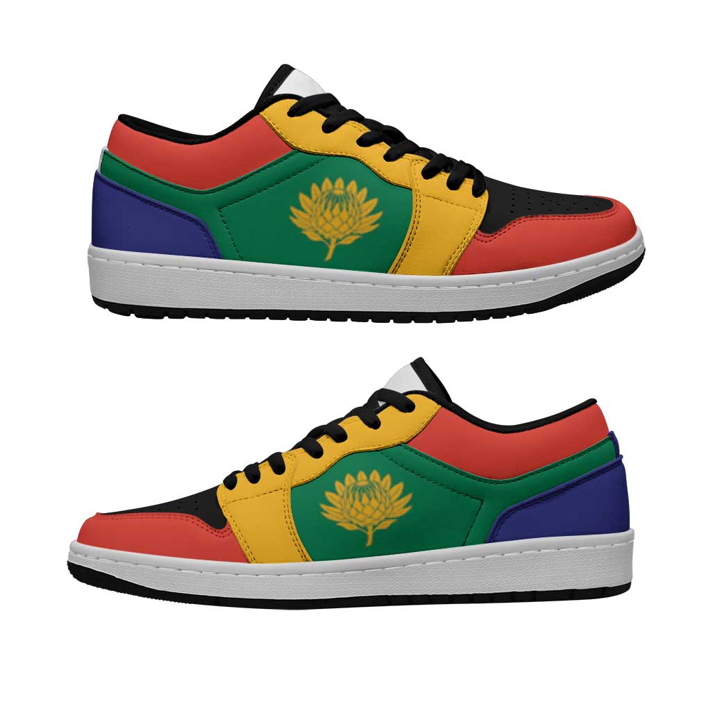 South Africa Low Sneakers Classic National Flag Style - African Pride