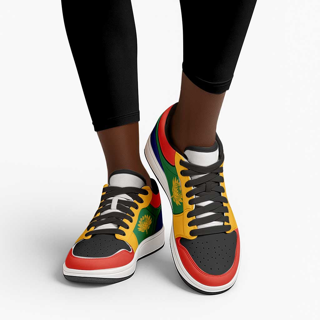 South Africa Low Sneakers Classic National Flag Style - African Pride