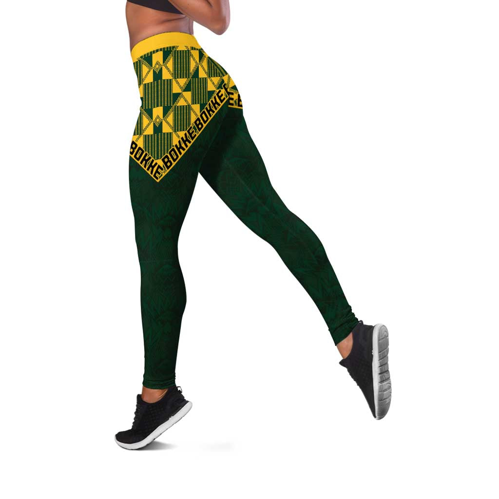 South Africa Rugby Leggings Go Bokke Champions