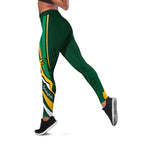 South Africa Rugby Leggings Springboks Go Champions