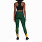 South Africa Rugby Leggings Springboks Go Champions