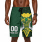South Africa Springbok Custom Board Shorts Rugby se Grootste Wedywering