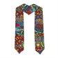 Traditional African Animal Skins Pattern Graduation Stole