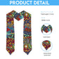 Traditional African Animal Skins Pattern Graduation Stole