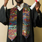 Traditional African Animal Skins Pattern Graduation Stole