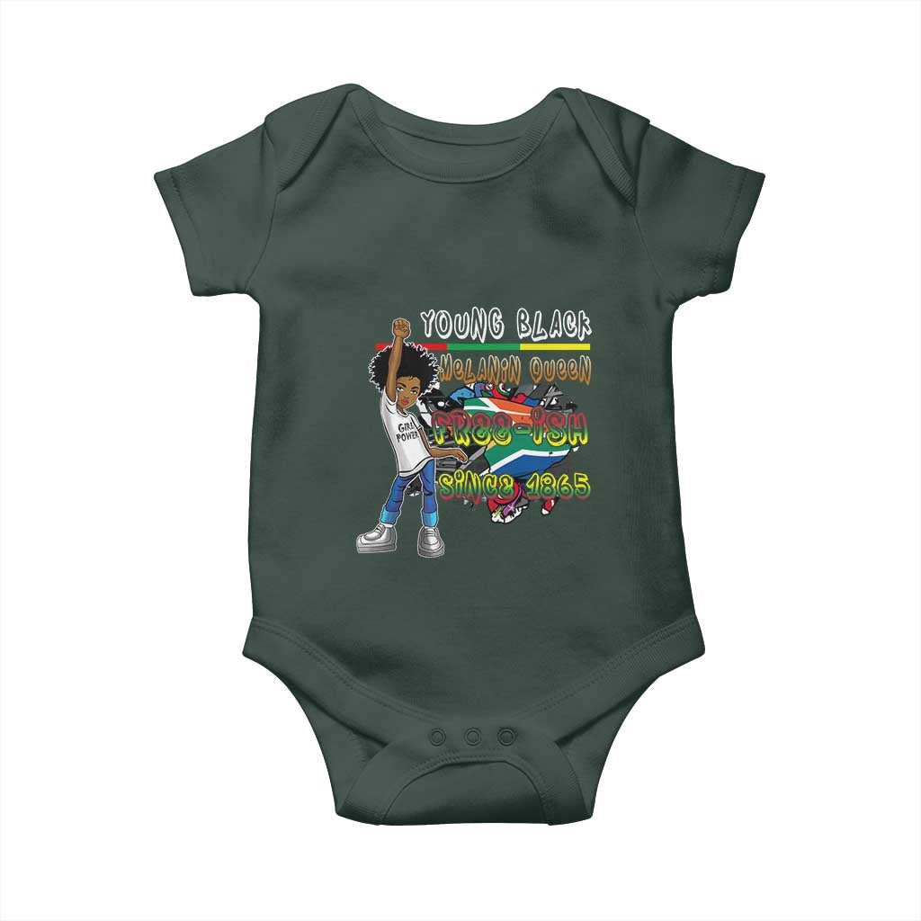 Free Ish Juneteenth Baby Onesie Freedom Day Since 1865